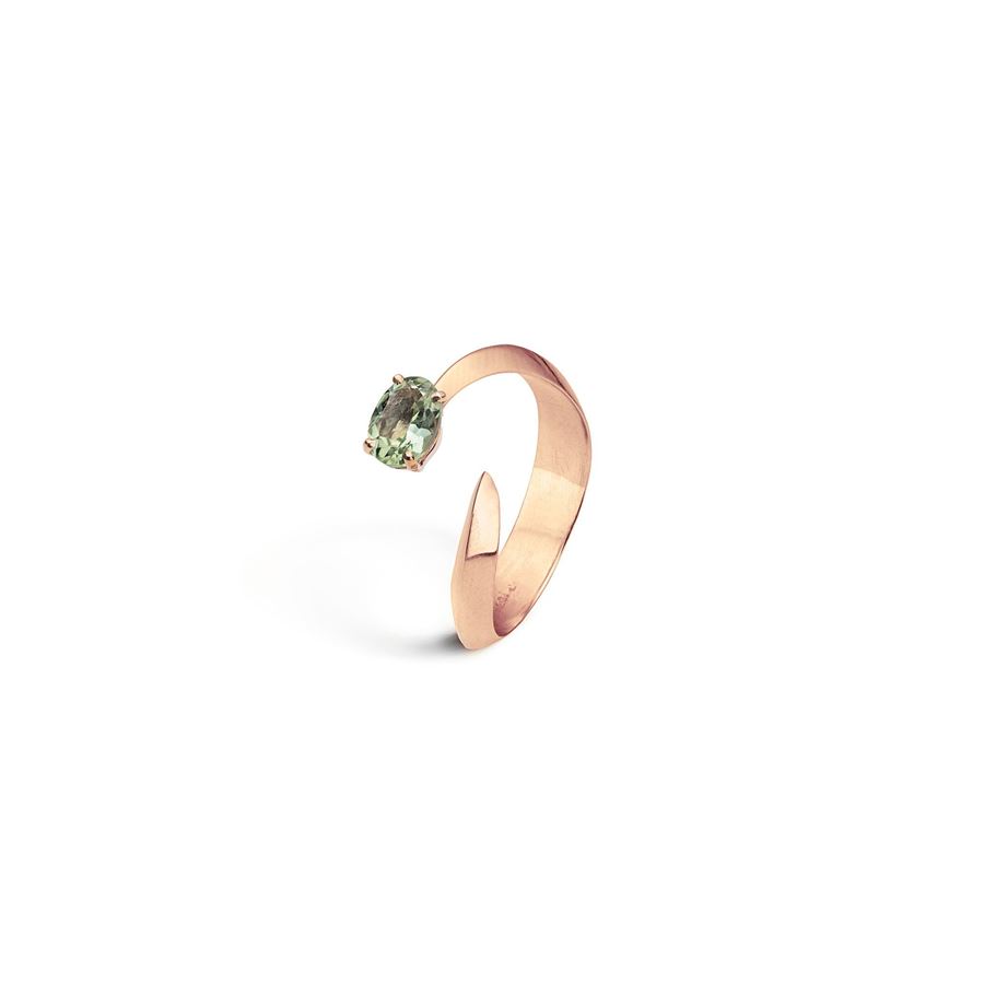 Anello 'Solis' due elementi con tormalina SOLIS | AN2 TORMVC